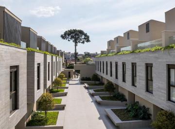 Imóvel novo horizontal-vertical , Curitiba · Casa condominio Curitiba - Mercês - Casa Itaim