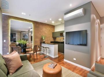 Apartamento · 65m² · 1 Quarto · 2 Vagas · Apartamento para venda ou locação, 1 dorm, 2 vagas na Vila Olímpia