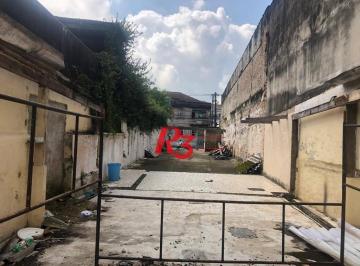 8e6327fb52b436228360fbea5feacd7992629377 · Terreno à venda, 422 m² por R$ 900.000,00 - Centro - Santos/SP