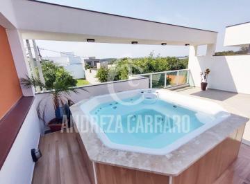 Casa · 155m² · 3 Quartos · 2 Vagas · Sobrado no Condomínio Terras de São Francisco **COM SAUNA E SPA PARA 8 PESSOAS**