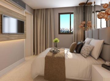 Apartamento de 1 quarto, Recife · Edifício Noa, quarto/sala e área de serviço no bairro das Graças