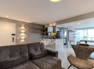 Sala · Apartamento com 2 quartos à venda, 69 m²- Brooklin - São Paulo/SP