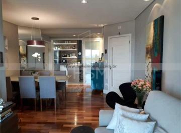 Sala de Estar e Jantar · Apartamento à venda, 3 quartos, 3 suítes, 3 vagas, Jardim Nova Petrópolis - São Bernardo do Campo/SP