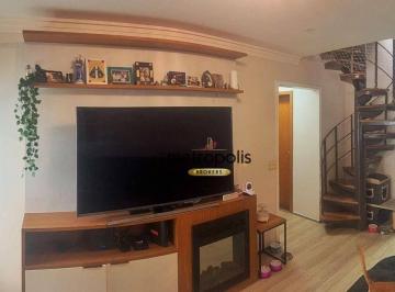 Sala de estar · Cobertura com 3 dormitórios à venda, 156 m² por R$ 905.000,00 - Santa Maria - São Caetano do Sul/SP