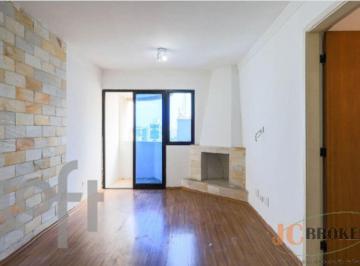 Apartamento · 90m² · 3 Quartos · 1 Vaga · Apartamento com 90m² de área útil, sala com lareira, varanda, 3 dormitórios sendo 2 suítes, 1 vaga