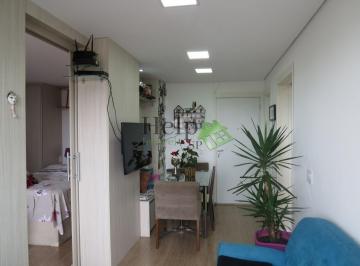 sala de estar e jantar · Apartamento - 01 dormitório suíte- lavado -varanda envidraçada- 01 vaga- Vila do Encontro