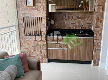 Apartamento · 79m² · 2 Quartos · 2 Vagas · Apartamento 2 dormitórios sendo 1 suíte, varanda gourmet, 2 vagas à venda no Bairro Mooca.