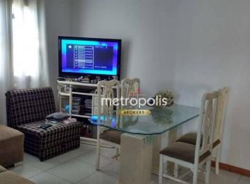 Sala · Apartamento à venda, 56 m² por R$ 256.000,00 - Utinga - Santo André/SP