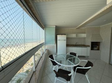 Apartamento de 3 quartos, Praia Grande · APARTAMENTO FRENTE MAR, COM 03 SUÍTES, 02 VAGAS, CHURRASQUEIRA À CARVÃO! 