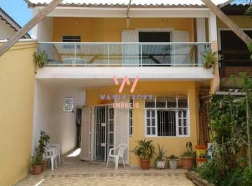 Casa · 267m² · 5 Quartos · 1 Vaga · Sobrado a 300m da praia, com 5 dormitórios à venda, 180 m² por R$ 730.000 - Massaguaçu - Caraguatatu