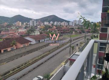 Apartamento · 67m² · 2 Quartos · 1 Vaga · Apartamento a 800m da Praia, com 2 dormitórios à venda, 67m² por R$750.000 - Prainha - Caraguatatuba