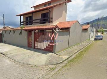 Casa · 269m² · 4 Quartos · 2 Vagas · Sobrado com Edícula, a 600m da Praia, 4 dormitórios à venda, 269m² por R$ 1.200.000 - Indaiá- Caragu