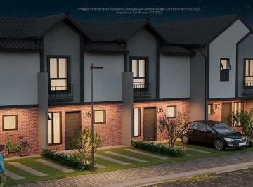 Foto 01 · Breve Lançamento Bliss Lake, Casas Sobrados de 65,6m² a 73,4m², 2 e 3 Dormitórios, 2 Vagas, 2 Banhei