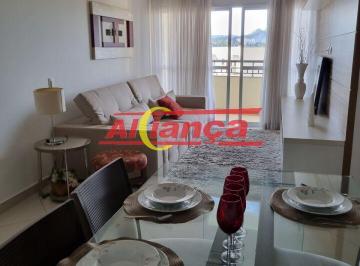 Apartamento · 78m² · 3 Quartos · 2 Vagas · APARTAMENTO COM 3 DORMITÓRIOS SENDO 1 SUITE À VENDA, 83 M² - Picanço - GUARULHOS/SP