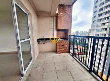 Varanda com churrasqueira · Apartamento 3 Quartos a Vneda em Santos - Sp