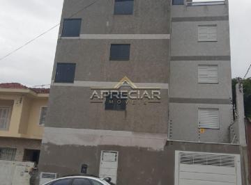 Foto 01 · APARTAMENTOS COM 1 DORMITÓRIO, SALA, COZINHA, ÁREA DESERVIÇO, BANHEIRO, ELEVADOR,  TODO EM PORCELANA