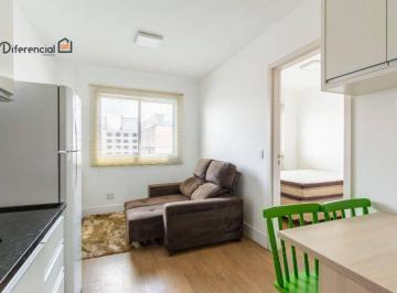 e9c83aa50c9910d9d8b6d90e986278e598717863 · Apartamento com 1 dormitório para alugar, 25 m² por R$ 2.452,03/mês - Água Verde - Curitiba/PR
