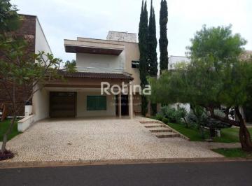 Casa · 300m² · 4 Quartos · 3 Vagas · Lindo sobrado com 4 suites no Condomínio Fechado mais próximo do Centro de Uberlândia