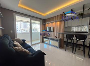 Estar social · Apartamento de 1 suíte mobiliado no centro de Torres