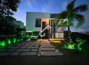 Foto-0 · ALPHAVILLE, Litoral Norte. Duplex ALTO PADRÃO composta de 4 suítes sendo 1 suíte térrea, painel sola