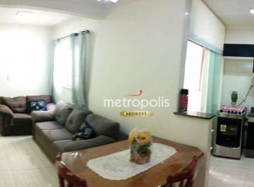 Sala · Apartamento à venda, 56 m² por R$ 261.000,00 - Vila Guaraciaba - Santo André/SP