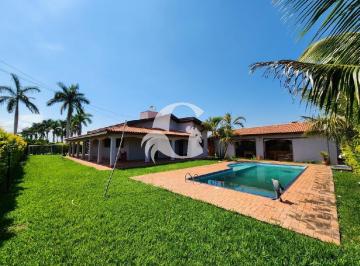 Foto 01 · Casa para locação em Mogi Guaçu-SP, Fazenda Mombaça: 4 quartos, 1 suíte, 2 salas, 4 banheiros, 2 vag