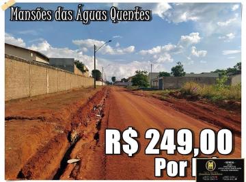 Terreno · 266m² · Lotes Parcelados no Setor Mansões das Águas Quentes