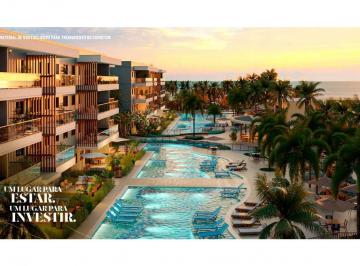 Apartamento de 1 quarto, Aquiraz · Beach Class Porto Das Dunas - 01 Suíte-Sala-Varanda