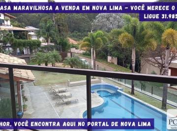 Foto 01 · Casa de 5 quartos a venda em Nova Lima