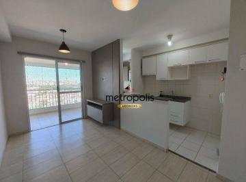 Sala · Apartamento com 2 dormitórios para alugar, 63 m² por R$ 4.377,00/mês - Jardim São Caetano - São Caet