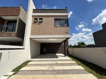 Sobrado em São José dos Pinhais - Costeira (SO0129) · Sobrado Alto Padrão com 1 Suíte e 2 Demi Suíte, 155 m² - Costeira - São José dos Pinhais
