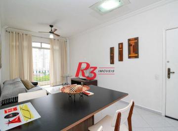 107374b43d877e63271b7423f9abde63ae02892b · Apartamento com 1 dormitório para alugar, 60 m² - Boqueirão - Santos/SP
