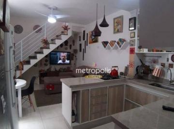 Sala / Cozinha · Cobertura à venda, 110 m² por R$ 421.000,00 - Jardim Cristiane - Santo André/SP