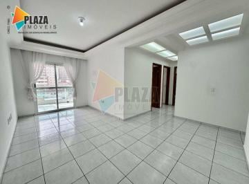 Apartamento · 80m² · 3 Quartos · 1 Vaga · Apartamento com 3 dormitórios para alugar, 80 m² por R$ 3.700,00/mês - Canto do Forte - Praia Grande