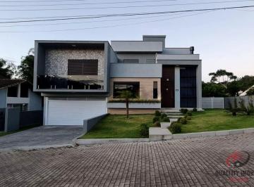 Casa · 234m² · 4 Quartos · 4 Vagas · Casa Alto Padrão de 04 Dormitórios, Sendo 03 Suítes à Venda em Condomínio Fechado - Cachoeira do Bom