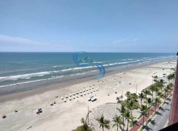 Apartamento · 112m² · 2 Quartos · 1 Vaga · Apartamento frente mar 2 dorms, Caiçara, Praia Grande