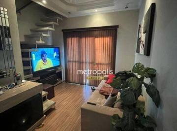 Sala · Sobrado com 2 dormitórios à venda, 110 m² por R$ 550.000,00 - Centro - Diadema/SP
