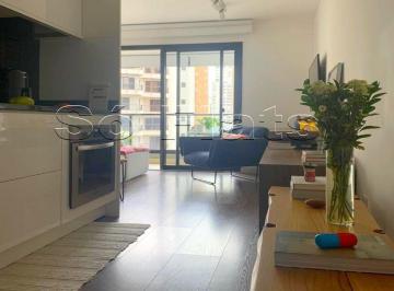 Apartamento · 37m² · 1 Quarto · 1 Vaga · Apartamento Mobiliado 37m² 1 Dormitório 1 Vaga no Campo Belo Perto do Metrô