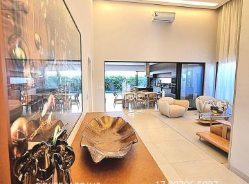 Foto 01 · Luxuosa casa em condomínio à venda em São José do Rio Preto-SP, Residencial Quinta do Golfe: 3 quart