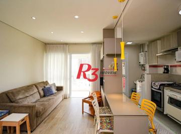 86d54e04d2a406869c1e5312af58f1579d32a6a7 · Apartamento à venda, 57 m² por R$ 880.000,00 - Gonzaga - Santos/SP