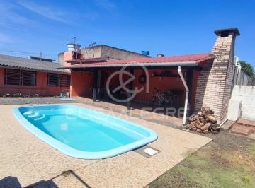 Casa · 128m² · 2 Quartos · 2 Vagas · Casa mista com quiosque e piscina, Colonial, Sapucaia do Sul