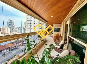 Varanda · Apartamento 3 Quartos em Santos