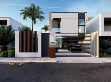 Casa · Casa Arquitetura Moderna Cabeamento Refinado 3 Suítes 2 Closet Área de Lazer Integrada Espaço Gou