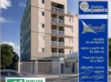 Imagem do Imóvel · Ubatuba, Centro, R$523 mil, Apartamento próximo Praça de Eventos - Apto. 61m², com Lazer.