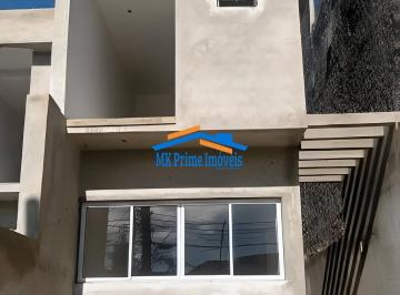 Fachada · Sobrado em construção 260 m² - 3 dorm. 1 suíte + Escritório - Bela Vista