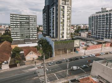 Apartamento de 1 quarto, Curitiba · ÁGUA VERDE Lançamento studio sacada churrasqueira
