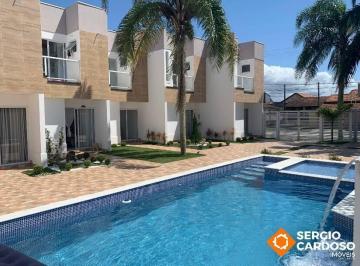 Casa · 62m² · 2 Quartos · 1 Vaga · SOBRADO 2 QUARTOS 2 SUÍTES PISCINA COLETIVA E PRIVATIVA 300 M MAR ITANHAÉM