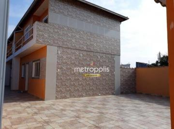 Garagem · Sobrado à venda, 75 m² por R$ 240.000,00 - Balneário Itaguaí - Mongaguá/SP