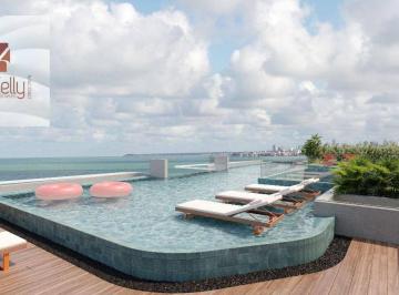 1ef532ea80537f5301780e28895ca77a021f7b34 · Apartamento com 1 dormitório à venda, 24 m² por R$ 520.000,00 - Intermares - Cabedelo/PB