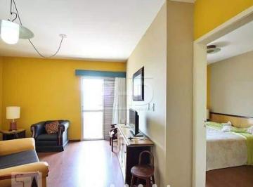 Sala · Apartamento para aluguel, 1 quarto, 1 suíte, 1 vaga, Chacara Inglesa - São Bernardo do Campo/SP